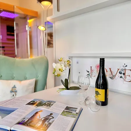 Im Seepark Mit Balkon Und Infrarotsauna アパート *